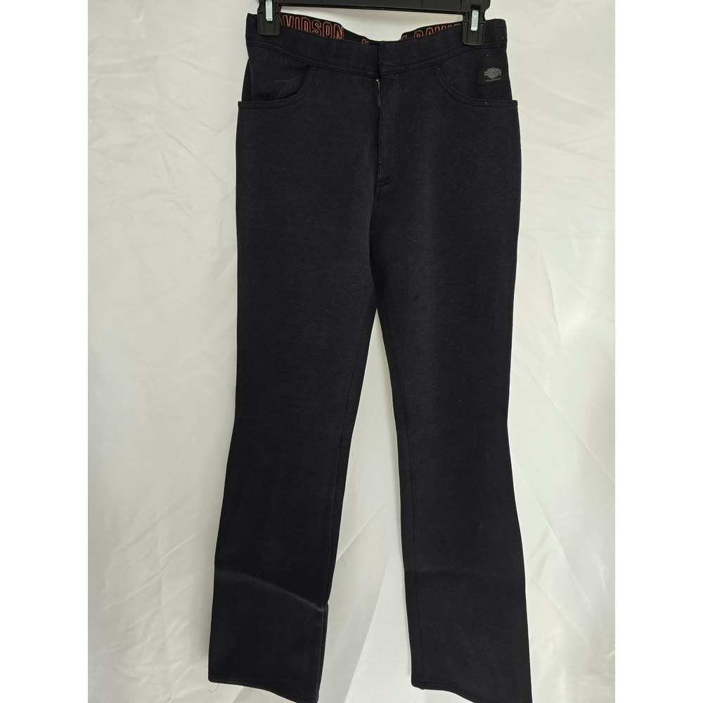 Harley Davidson Womens Black Fleece Lounge Pants Size S